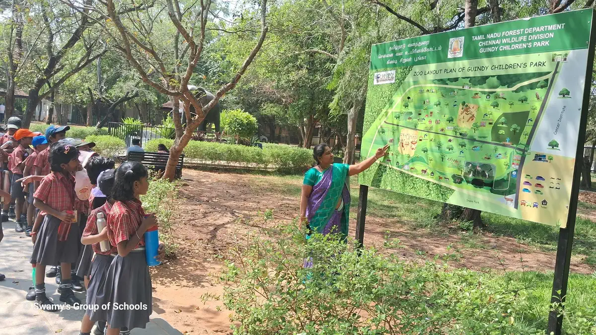 Field Trip for Class-I to Guindy National Park